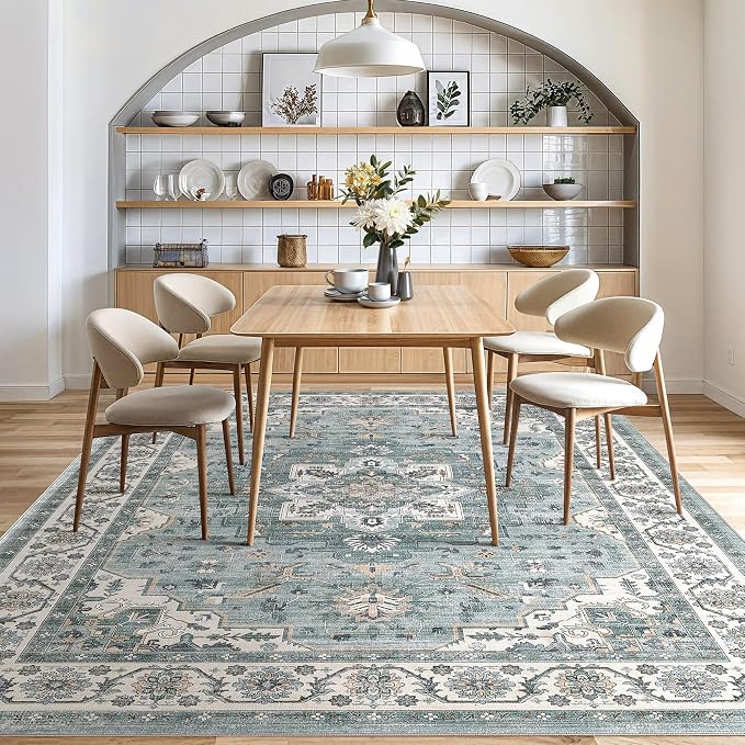 Vintage Living Room Area Rug 6x9 - Image 7