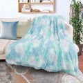 Tuddrom Decorative Extra Soft Faux Fur Blanket Queen Size 80"x90", Solid by Tuddrom