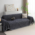 MYSKY HOME Loveseat Cover Navy Couch Cover Sectional Couch Covers by MYSKYHOME