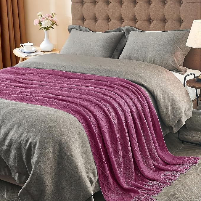 inhand Dusk Knitted Throw Blanket - Image 6