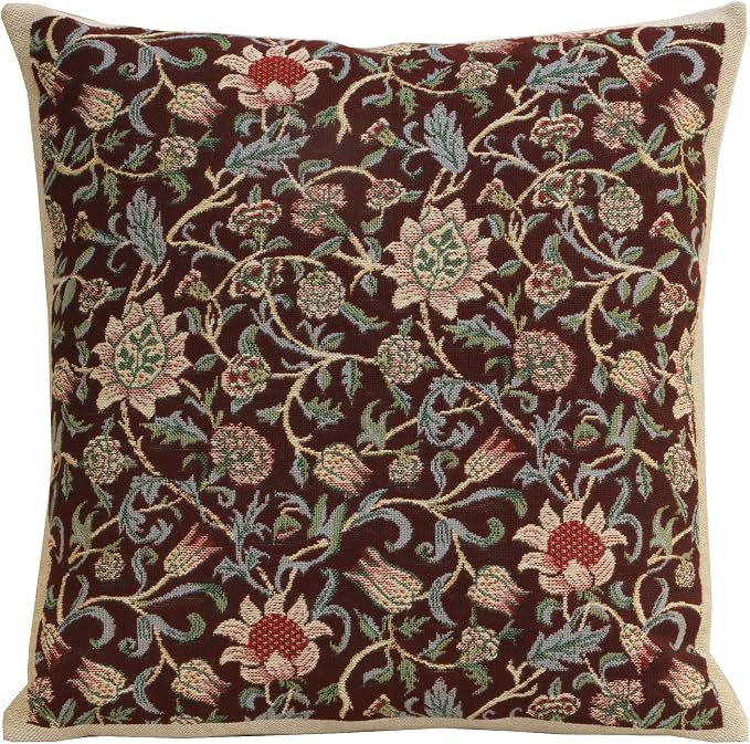 Charlotte Home Furnishings Throw Pillow Covers 16x16 in Damson Blue Decorative by CCharlotteHomeFurnishings