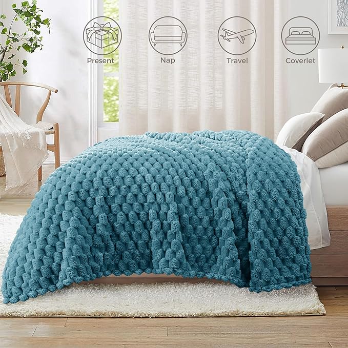 Whale Flotilla Twin Size Blanket - Image 5