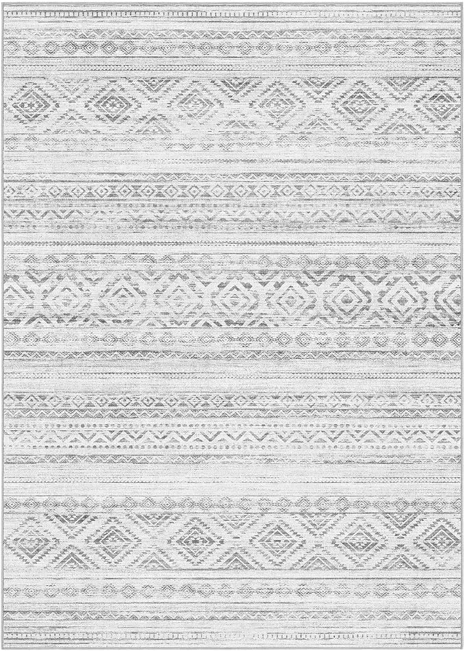 cotiled 7x9 Area Rug Living Room: Washable Boho Rugs - Image 9