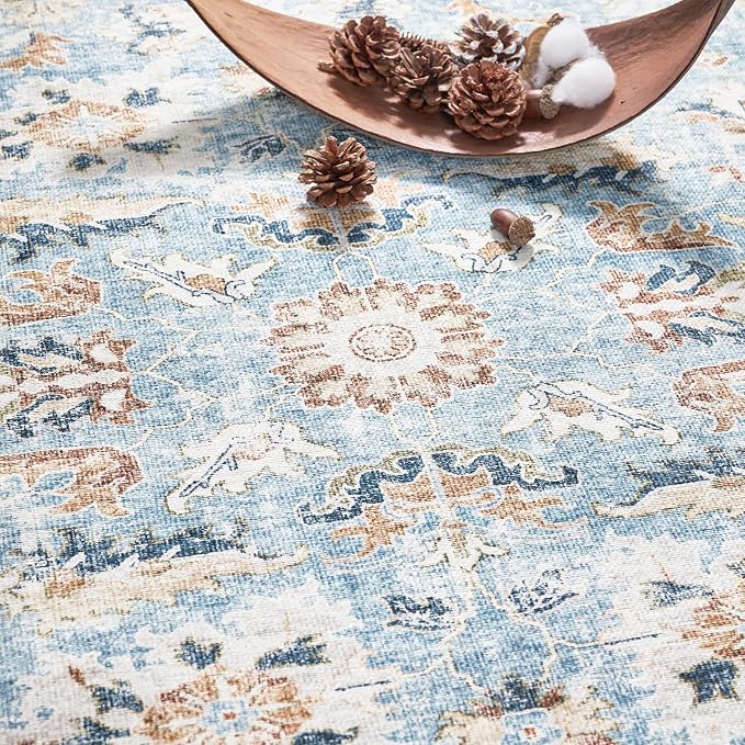 jinchan Round Rug 7ft Area Rug - Image 7
