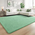 Keeko 4x6 Sage Green Area Rugs for Bedroom, Soft Modern Living Room Rug Indoor by Keeko