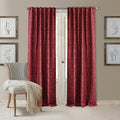 Elrene Home Fashions Antonia Floral Damask Blackout Single Window Curtain Panel by ElreneHomeFashions