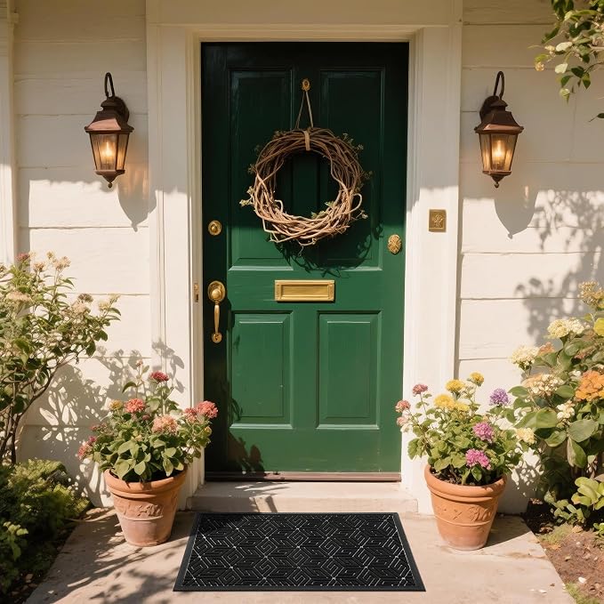 Yimobra Doormat Outdoor Entrance 29.5x17, All-Weather Waterproof Outdoor Mats - Image 3