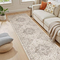 Vintage Hallway Runner Rug 2x6: Large Soft Washable Entryway by COTILED