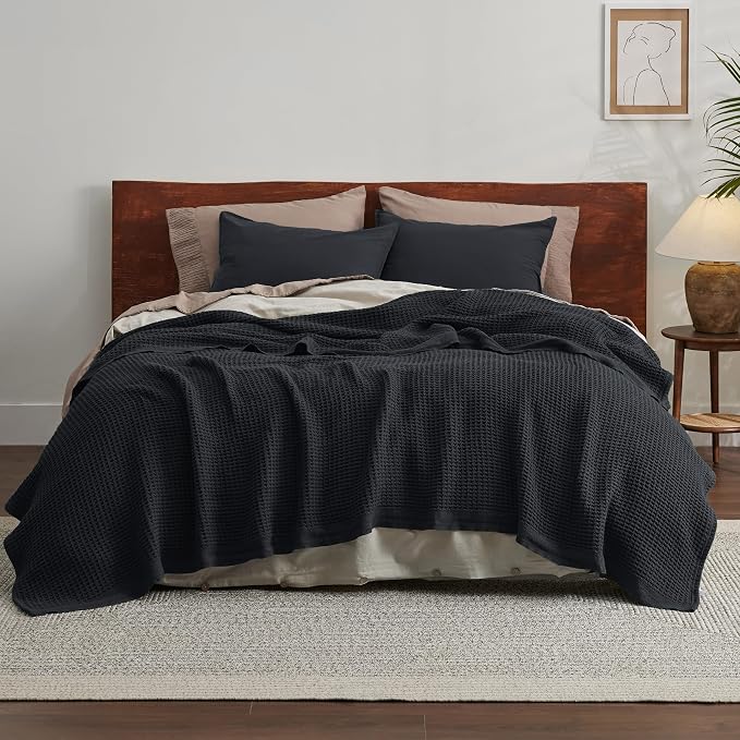 Bedsure Gentlesoft 100% Cotton Blanket King Size - Image 3