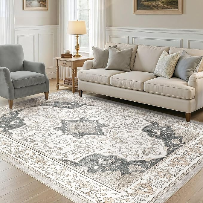 cotiled 10x14 Area Rugs Large Washable Rugs - Image 5