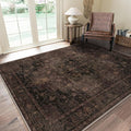 GENIMO 5x7 Area Rugs for Living Room, Machine Washable Rug, Non Slip Indoor by GENIMO