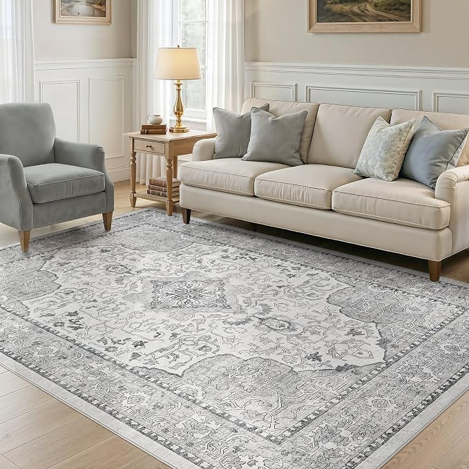 cotiled 10x14 Area Rugs Large Washable Rugs - Image 5