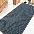OLANLY Front Door Mat Outside Entrance 59x23, Heavy Duty Sturdy Natural Rubber by OLANLY
