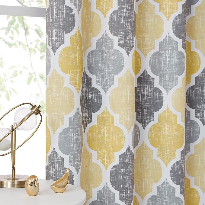 Beauoop 100% Blackout Curtains 54 Inches Long 2 Panels - Image 6