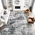 9x12 Area Rug for Living Room: Washable Abstract Soft Rugs Non Slip Modern by MXSANYOORUG