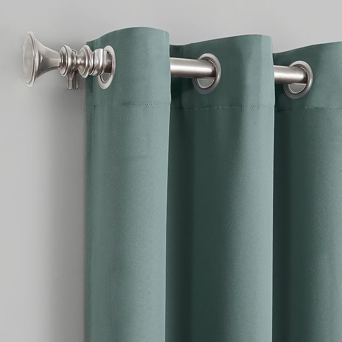 Sun Zero Easton Energy Saving Blackout Grommet Curtain Panel - Image 2
