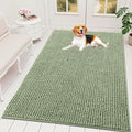 OLANLY Dog Door Mat for Muddy Paws 70x46, Ultra Absorbent Chenille Mud Doormat by OLANLY