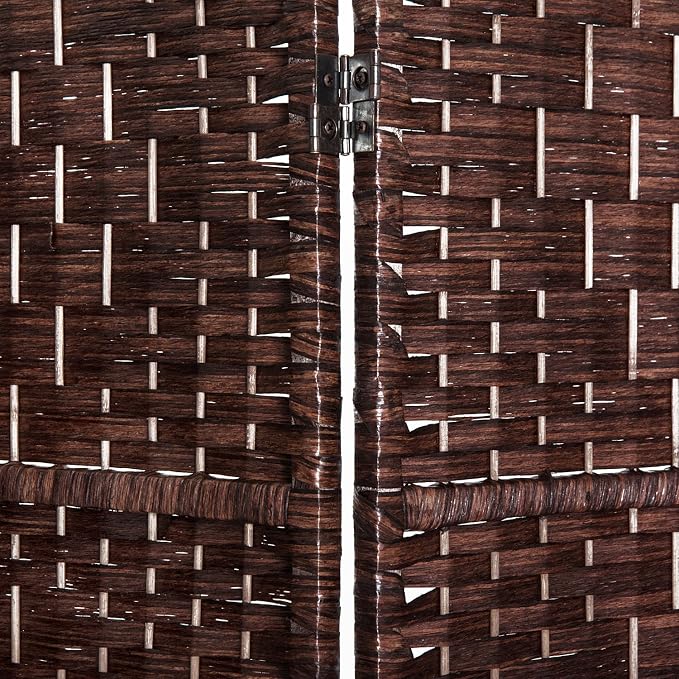 HOMCOM Room Divider 6 Panel, 6FT Tall Folding Privacy Screen, Freestanding - Image 6
