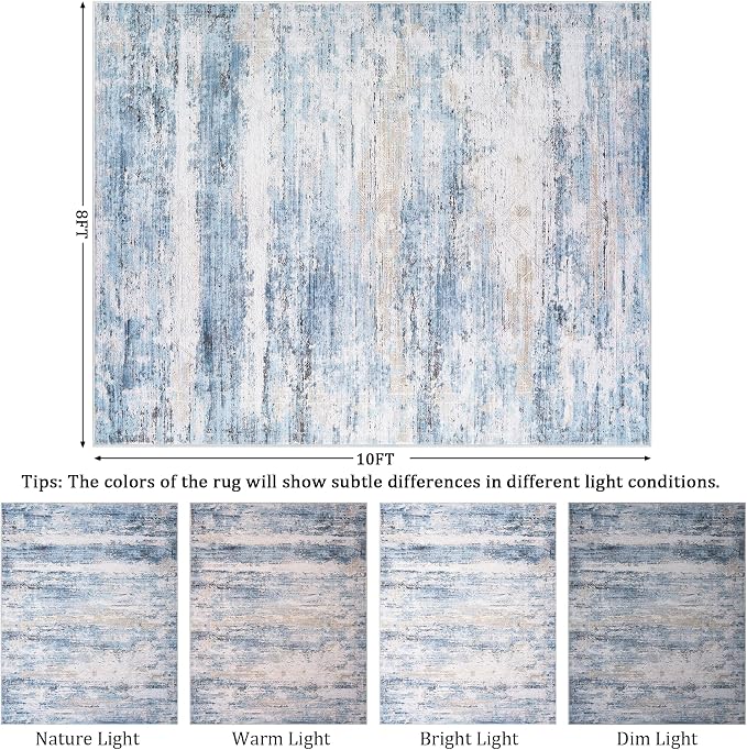 8x10 Area Rug Living Room Rugs - Image 2
