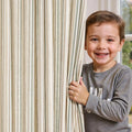 jinchan Colorful Linen Curtains by JINCHAN