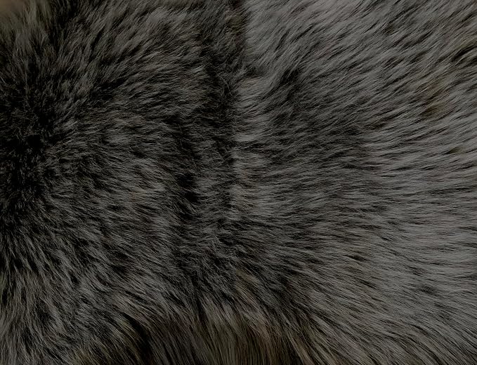 Free Shape Luxury Soft Fluffy Shag Area Rug Single Quarto 4 Pelts 4'x6' - Image 7