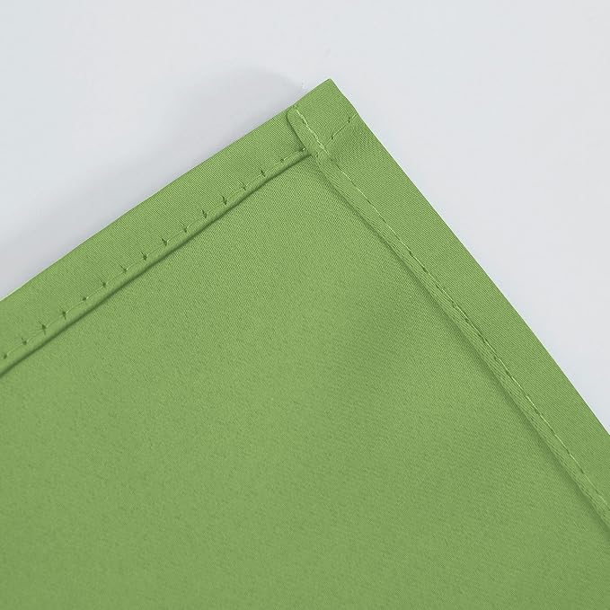 LEMOMO Light Green Blackout Curtains 66 x 63 Inch Length/Set of 2 Curtain - Image 8