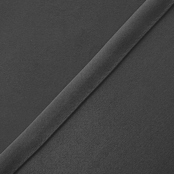 Hiasan Valance Curtains for Kitchen Blackout Thermal Insulated Solid Window - Image 3