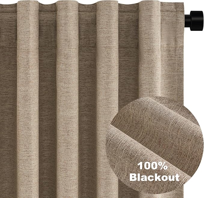 Topfinel Extra Long 120 Inch Blackout Curtains - Image 9