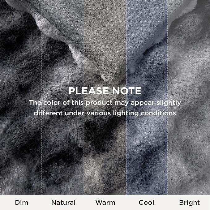 Bedsure GentleSoft Fluffy Fuzzy Twin Blanket, Soft Cozy Fleece Faux Fur Blanket - Image 9