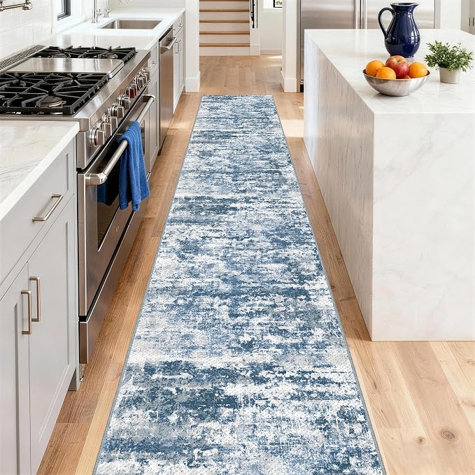 Runners for Hallways Ultra Non-Slip 2x10 Long Runner Rugs Washable Abstract - Image 7