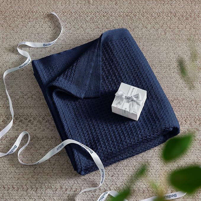Bedsure Gentlesoft 100% Cotton Blanket King Size - Image 5