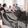 Bedsure Gentlesoft 100% Cotton Big Blanket Oversized King by BEDSURE