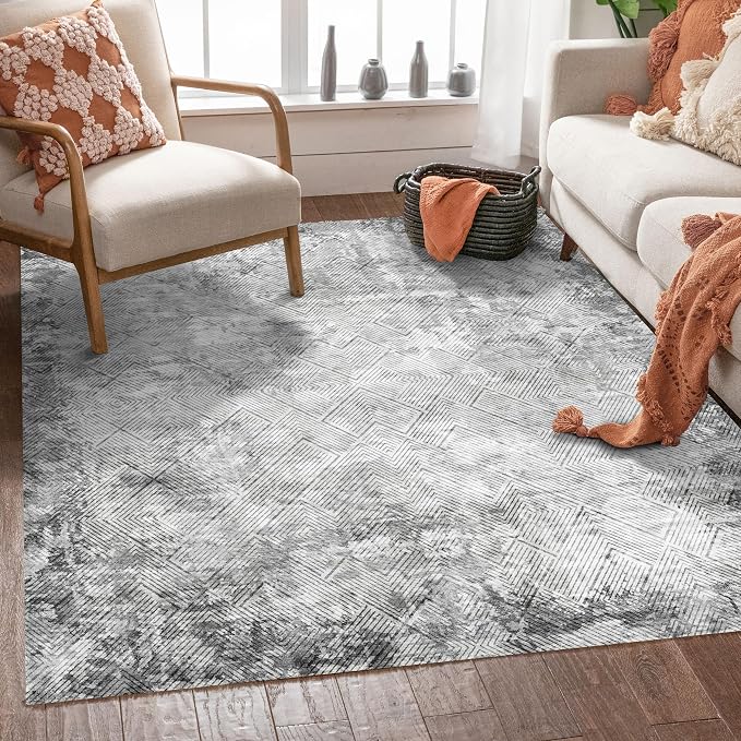 YARNSCAPE 4' x 6' Washable Area Rug - Image 2