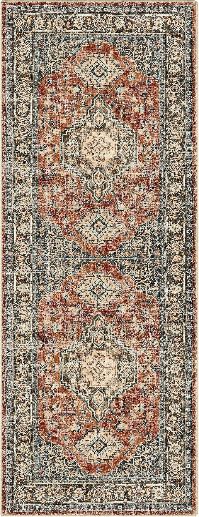 Lahome Oriental Washable Kitchen Runner Rug, 2x6 Carpet Runners - Image 6