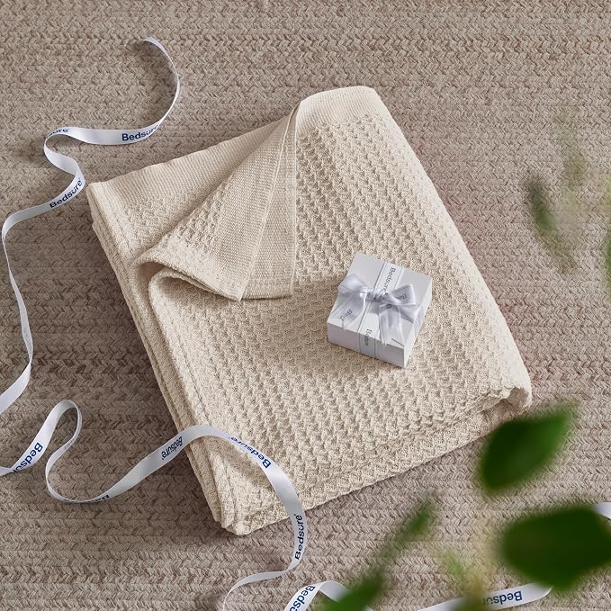 Bedsure Gentlesoft 100% Cotton Blanket King Size - Image 9