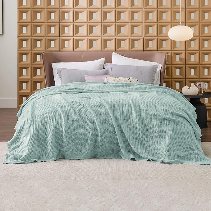 Bedsure Gentlesoft 100% Cotton Blanket King Size - Image 3