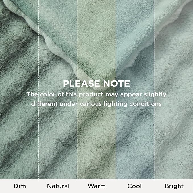 Bedsure GentleSoft Fluffy Fuzzy Twin Blanket, Soft Cozy Fleece Faux Fur Blanket - Image 9