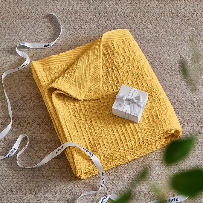 Bedsure Gentlesoft 100% Cotton Blanket King Size - Image 5