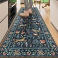 DUKINO 2x10 Rug for Hallway, Washable Kitchen Runner Rug by DUKINO