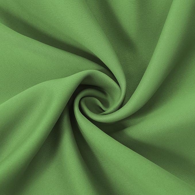 LEMOMO Blackout Curtains 66 x 84 inch/Light Green Curtains Set of 2 - Image 6