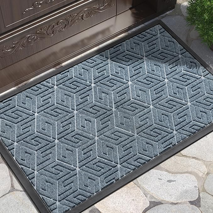 Yimobra Large Door Mat 36x24, All-Weather Waterproof Outdoor Mats by Yimobra