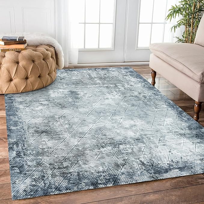 YARNSCAPE 6' x 9' Washable Area Rug by YARNSCAPE
