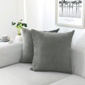 NiNi ALL Decorative Throw Pillow Covers Velvet Soft by NiNiALL