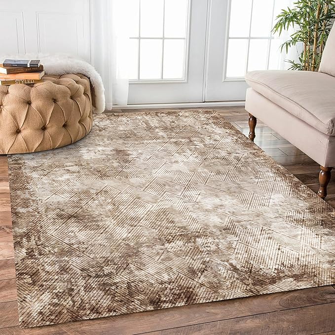 YARNSCAPE 5' x 7' Washable Area Rug by YARNSCAPE
