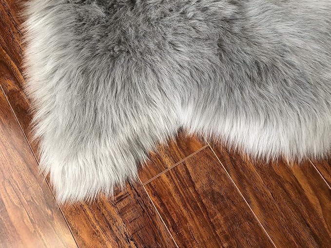 Free Shape Luxury Soft Fluffy Shag Area Rug Decto 10 Pelts 6'x10', 180x300cm - Image 5