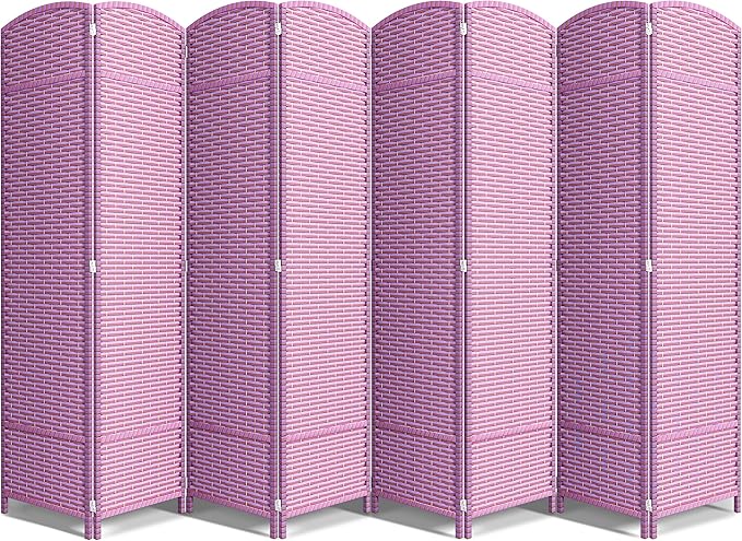 Sorbus 8 Panel Room Divider 6 ft. Tall by Sorbus