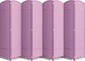 Sorbus 8 Panel Room Divider 6 ft. Tall by Sorbus