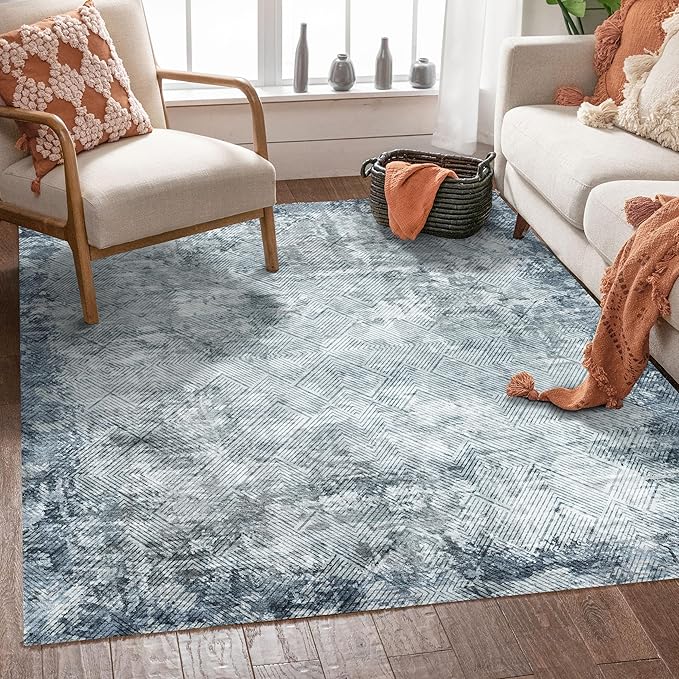 YARNSCAPE 5' x 7' Washable Area Rug - Image 2