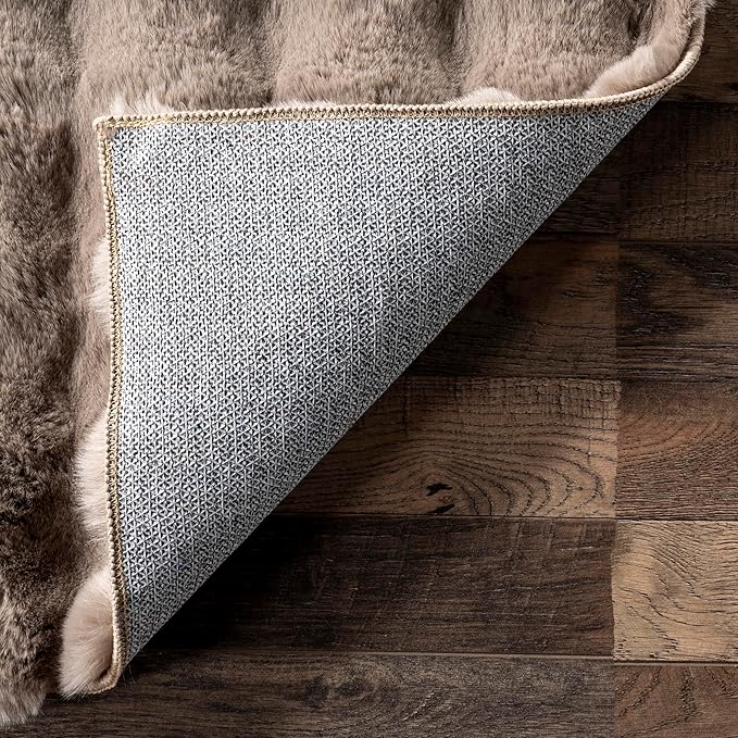 nuLOOM 3'9" x 6' Cozy Plush SuperiorWash Area Rug, Machine Washable, Soft - Image 4