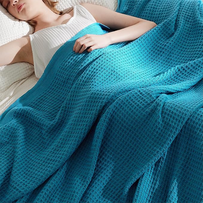 Bedsure Gentlesoft 100% Cotton Blanket King Size - Image 7
